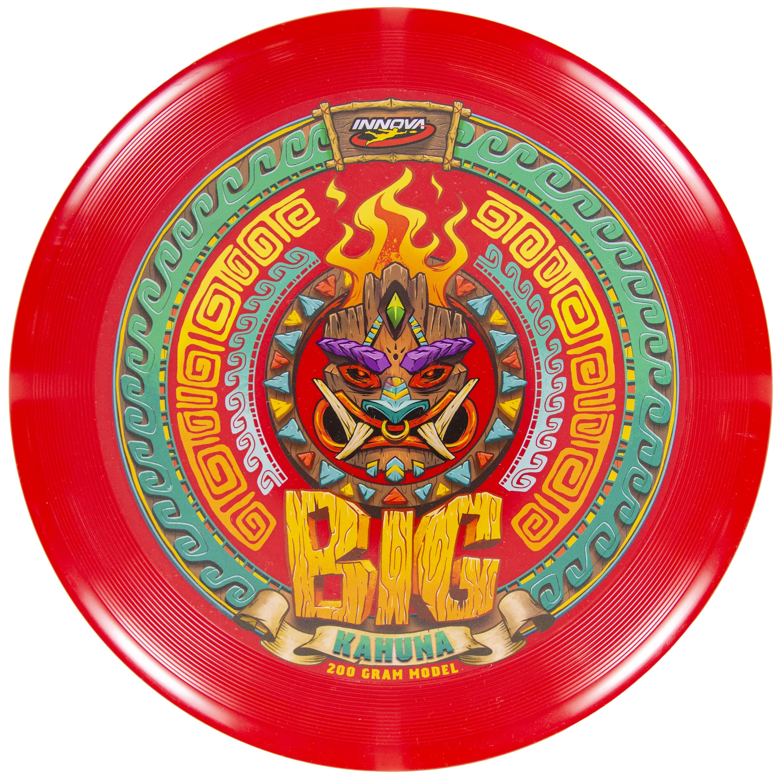 Innova Big Kahuna INNmold Beach Disc 200g – Designed to Handle High Winds, Easy to Grip Rim