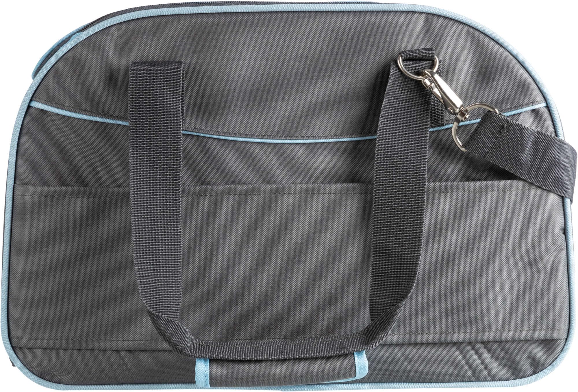 TRIXIE 28856 - Borsa Alison, 20 × 29 × 43 cm, Grigio/Blu