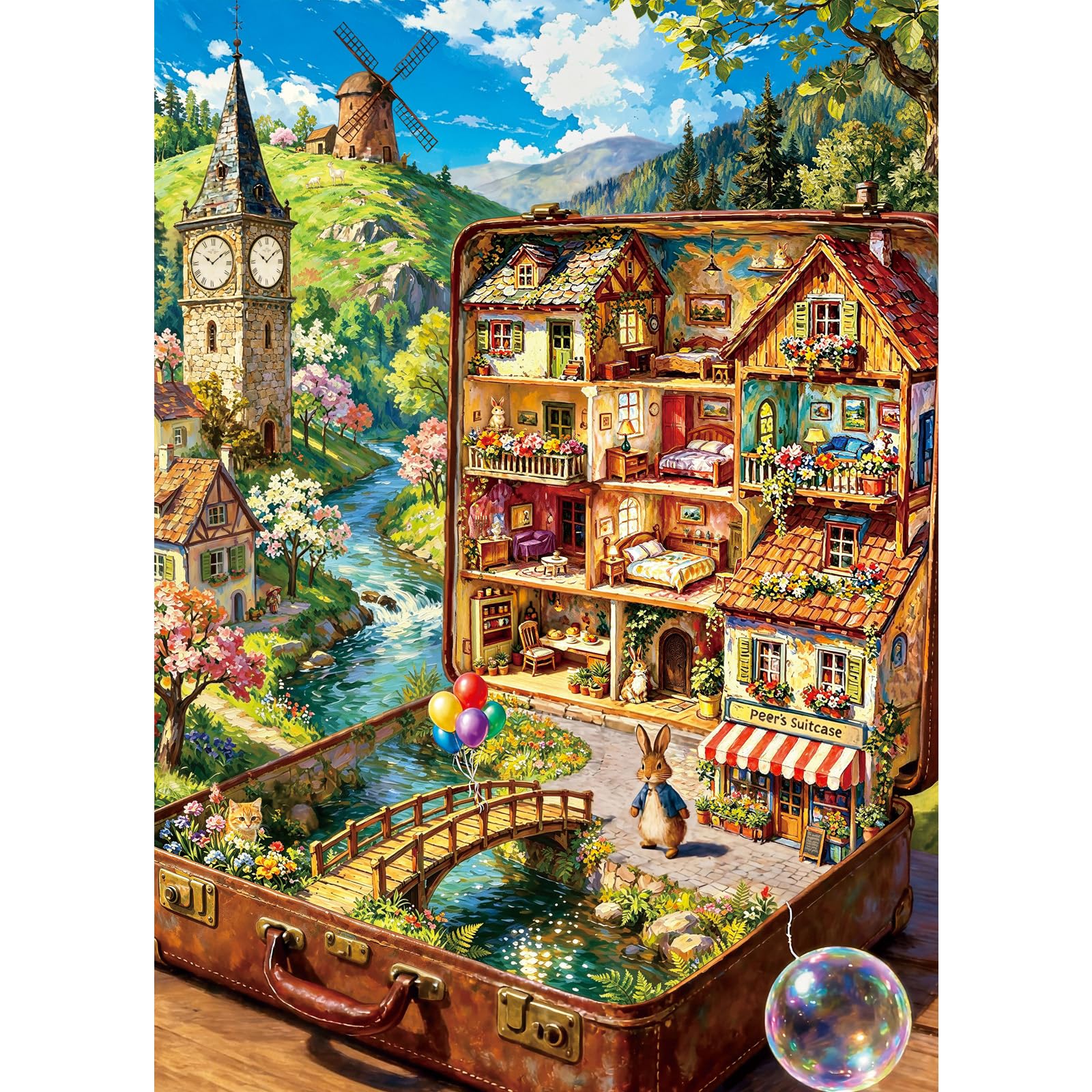 Jigsaw Puzzles For Adults 1000 Fairy Tale In A Box