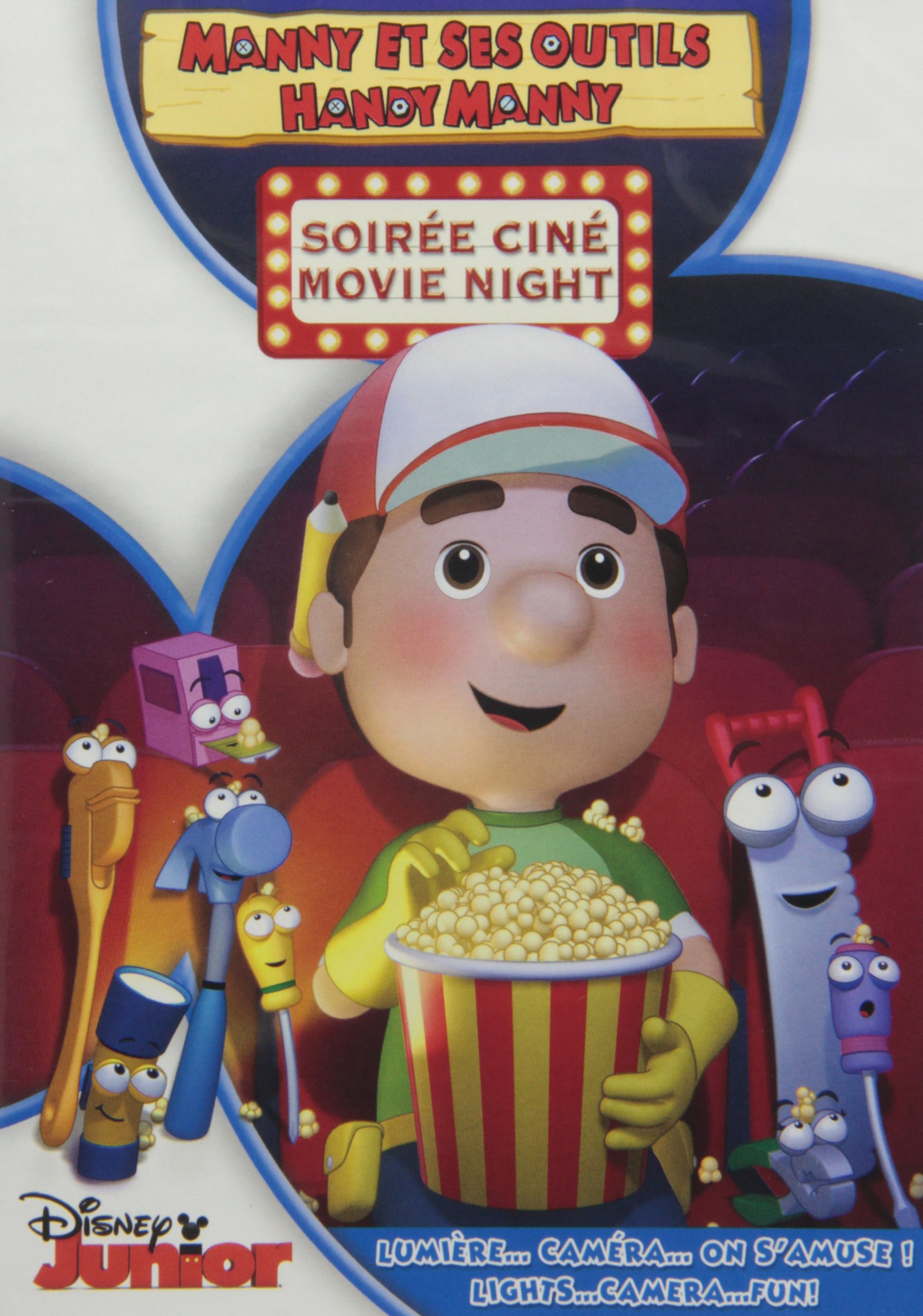 Manny et ses outils : Soirée Ciné / Handy Manny: Movie Night (Bilingual) [DVD]