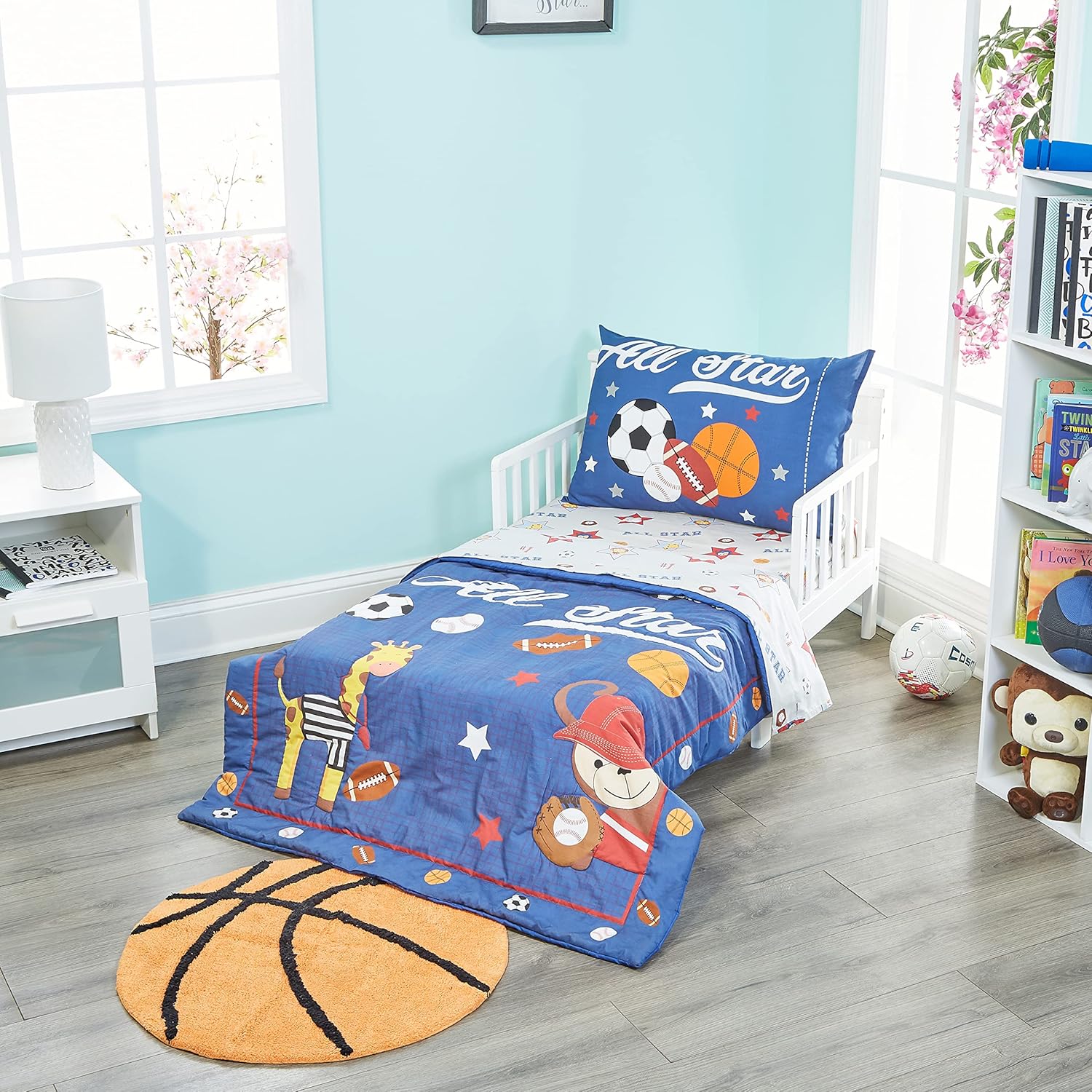 Estante De Baloncesto De 5 Niveles Para Sala De Estar, Jardín De