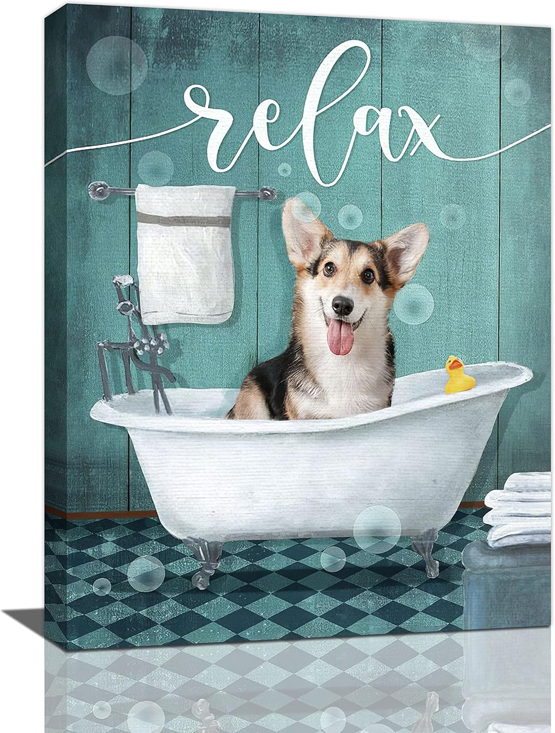 Funny Bathroom Wall Art Cute Dog Bathroom Pictures Wall