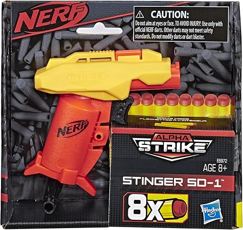 NERF Stinger SD-1 Alpha Strike - Pistola de juguete