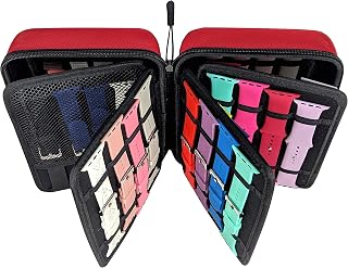 Zero Mass Travel Case/Wallet Organizer/Holder for 40+ Apple Watch Bands, Smart Watch Bands, Watch, Phone, Chargers