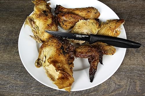 Miniatura 6 de GINSU Daku - Juego de cuchillos de cocina de 6 piezas, apto para lavavajillas y siempre afilado, perfecto para cualquier amante de la carne,