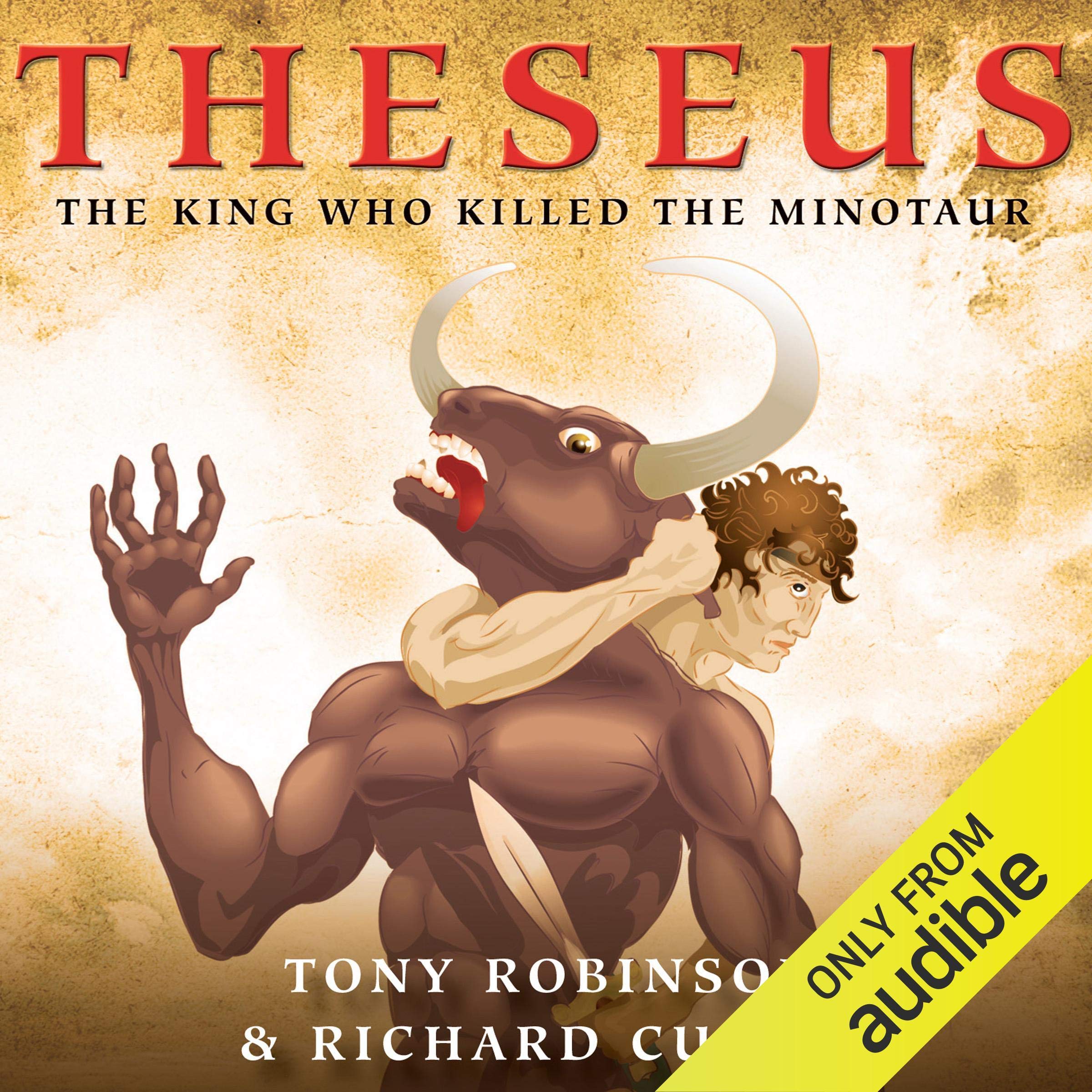 Cover art for Theseus: The King Who Killed the Minotaur