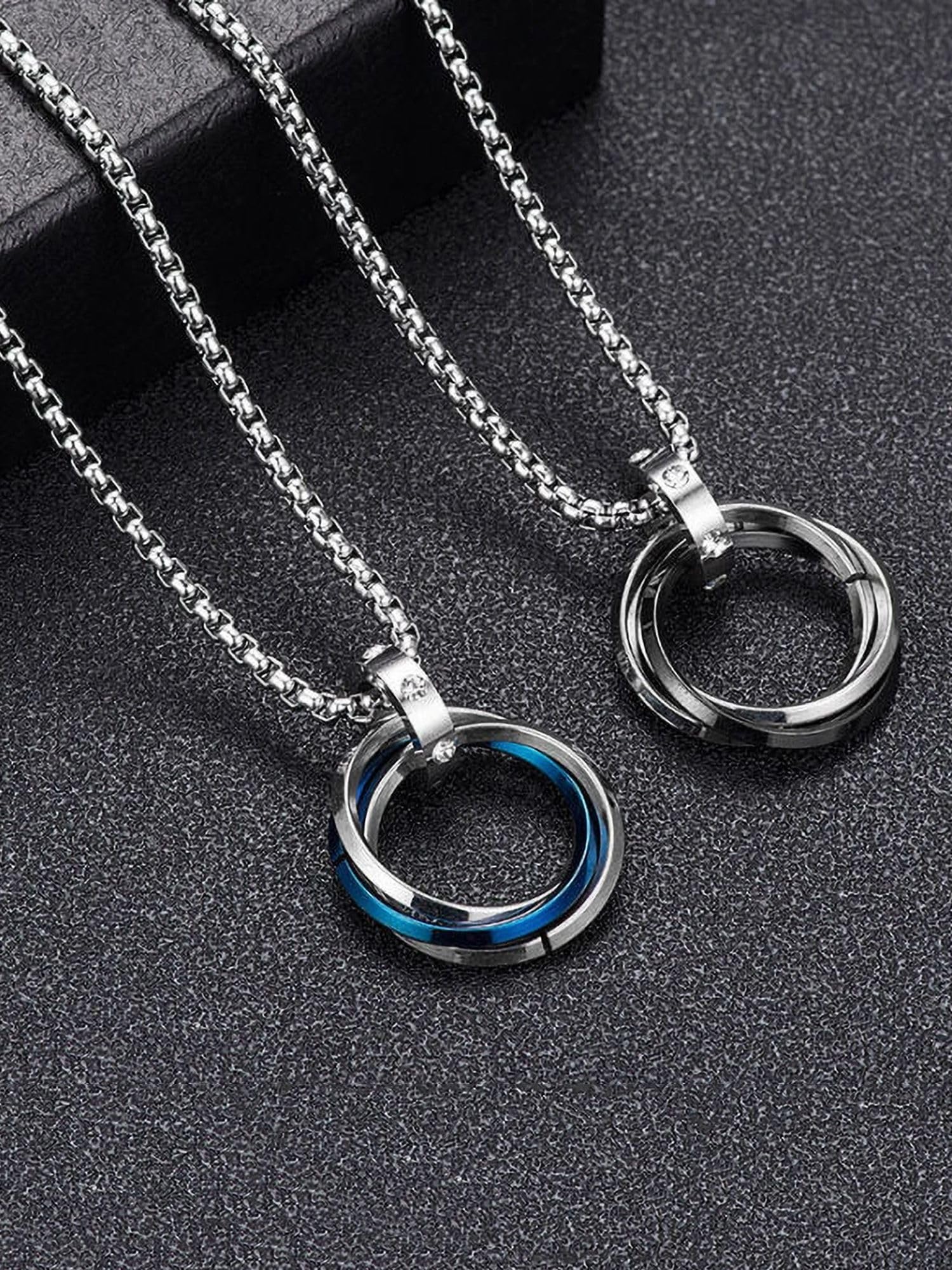 rgulus Regulus RIng Locket For Men & Boys Rhodium Alloy-picture-26