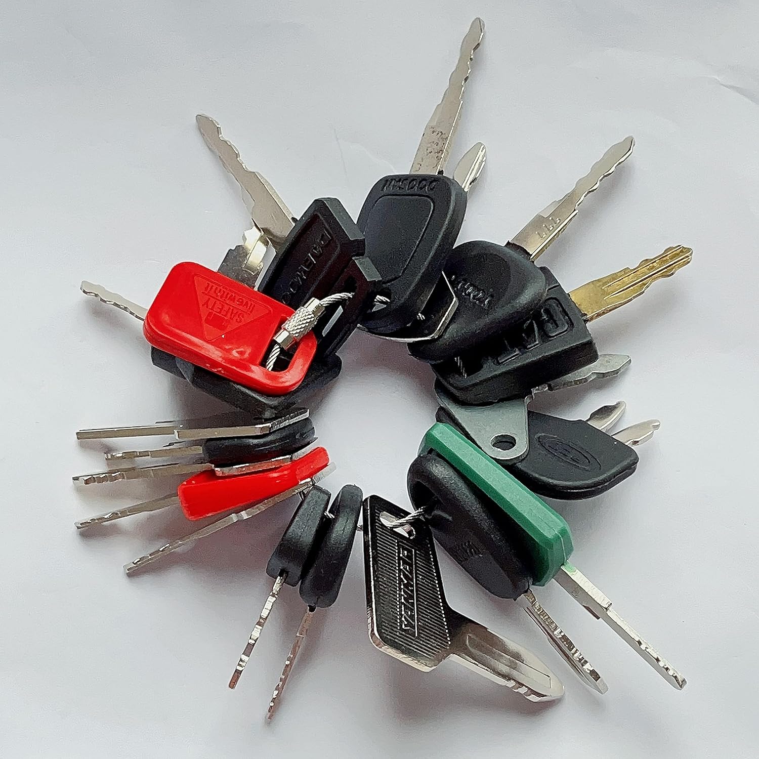 20 Keys Heavy Equipment/Construction Ignition Key Set
