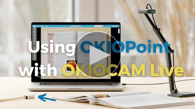Amazon.com: OKIOLABS OKIOCAM T-4K 8MP USB Document Camera