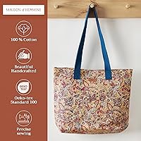 Vista 98 de Maison d' Hermine Bolsa de lona para mujer, bolsa de lona de algodón reutilizable para el hombro, bolsas de comestibles a granel con asa para 01