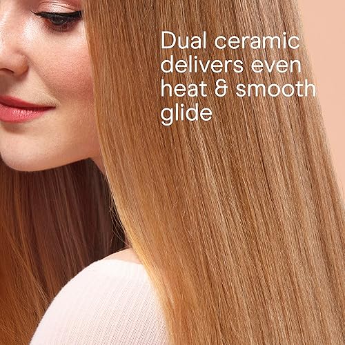 Miniatura 5 de Conair Plancha plana de cerámica doble, plancha plana digital de 1 pulgada