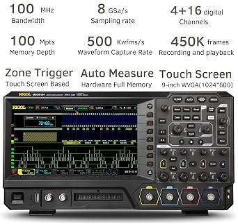 Rigol MSO5104 Digital Oscilloscope, 100MHz, 4CH, 8GSa/s Mixed Signal Scope