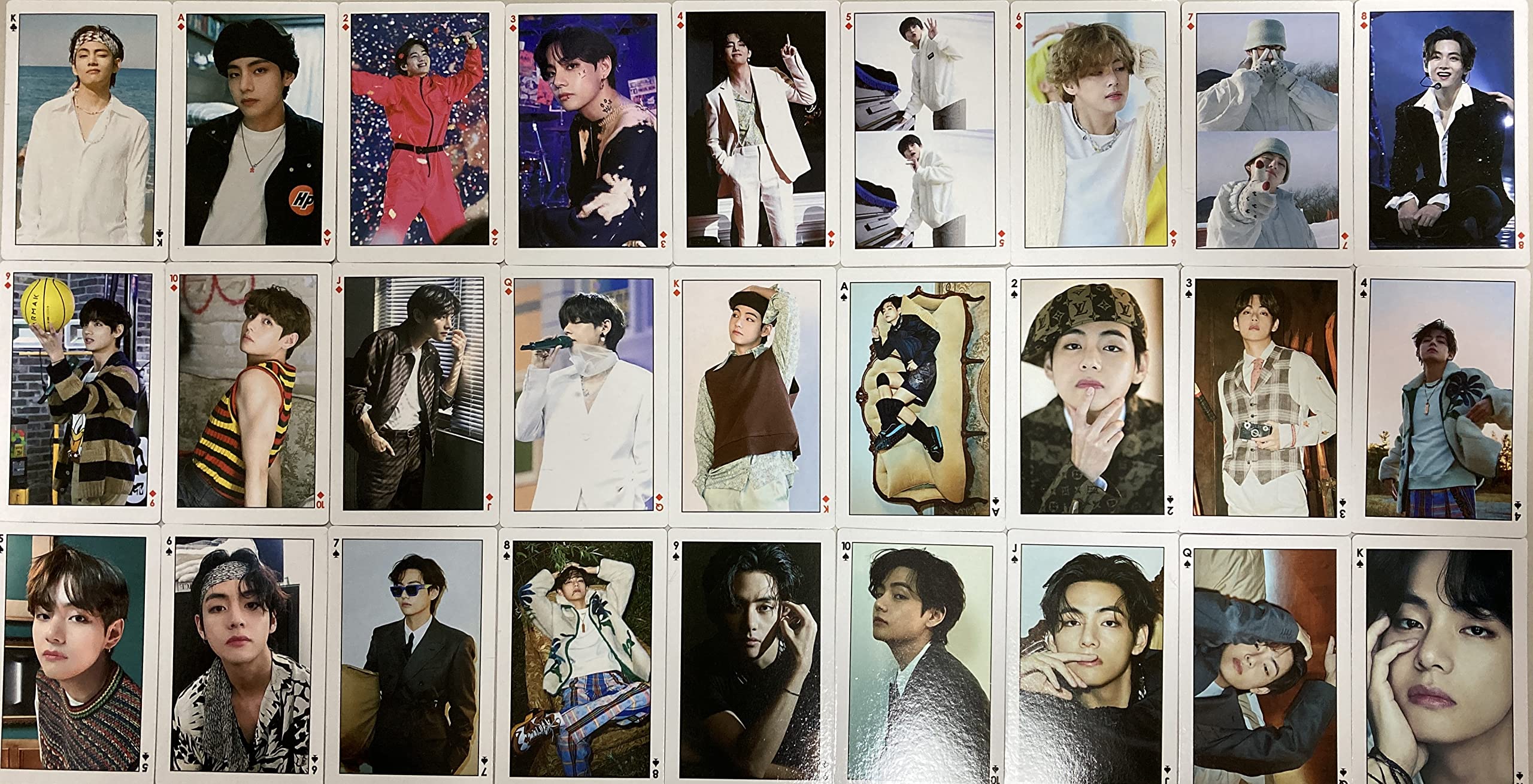 Amazon.co.jp: BTS V Trump Card Bantan Tete Playing Cards