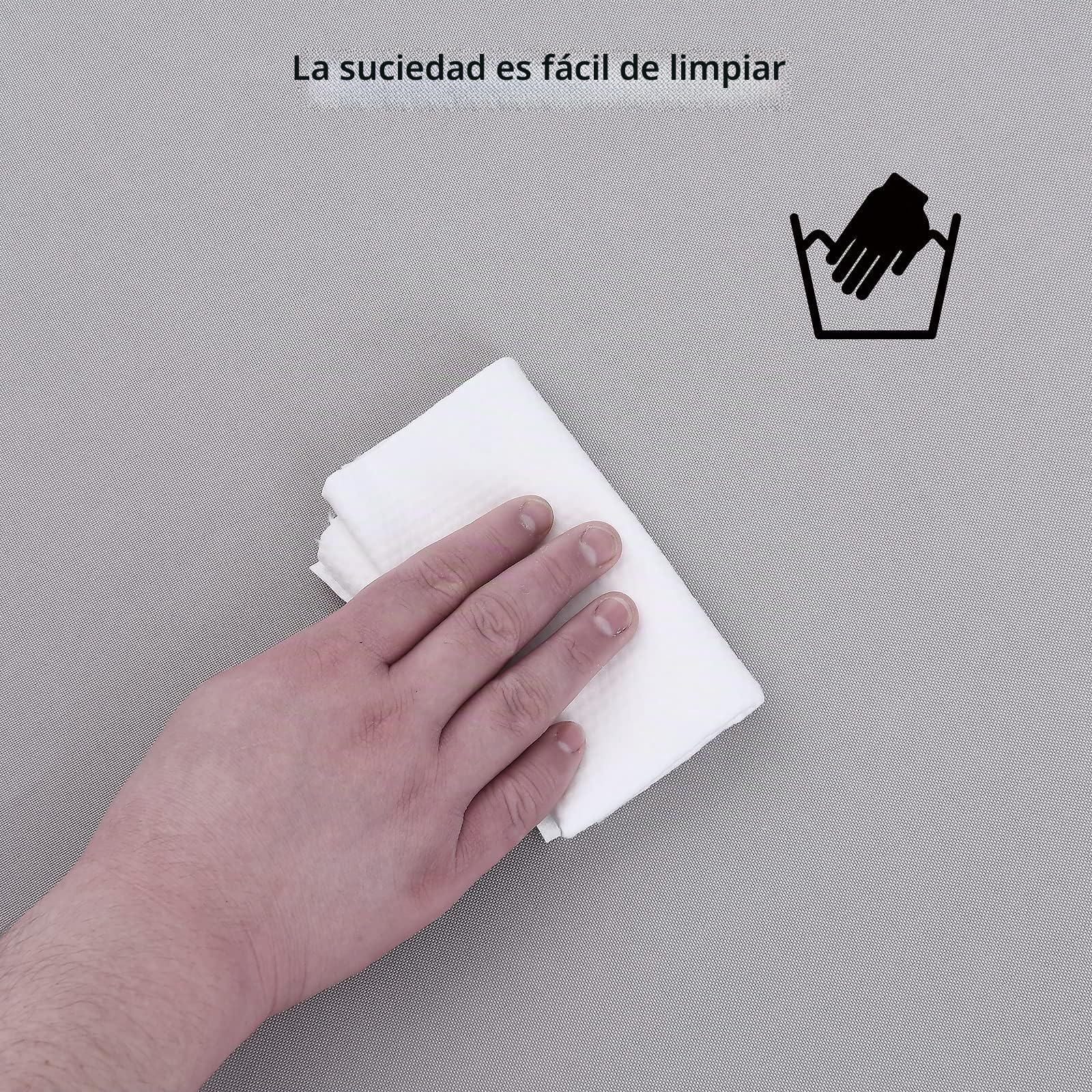 MICTONY Funda de cojín para sofá Cama Exterior, Funda de Repuesto de 66 Pulgadas con Banda elástica, Funda de cojín para Cama Solar, cojín Redondo para Cama Exterior, Solo Funda (sofá Cama no
