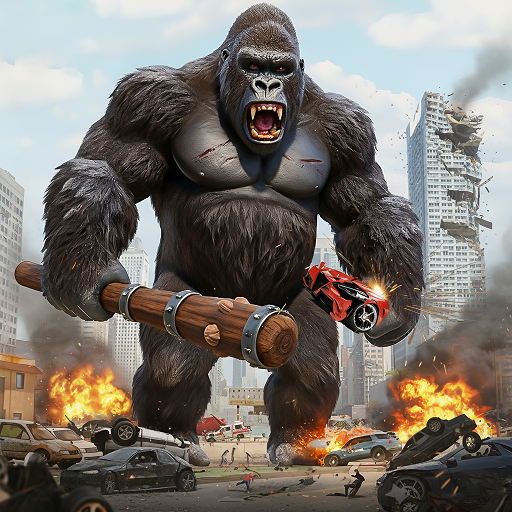 Gorilla Rampage Angry Gorilla Attack City Smasher Giant Monster Games 2025