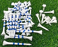 Vista 11 de NorthPointe Tees de Golf de Plástico Paquete Combinado de Longitudes de 50 Incluye (40 unidades) Tees de Golf de Plástico de 3 ¼" + (10 unidades)