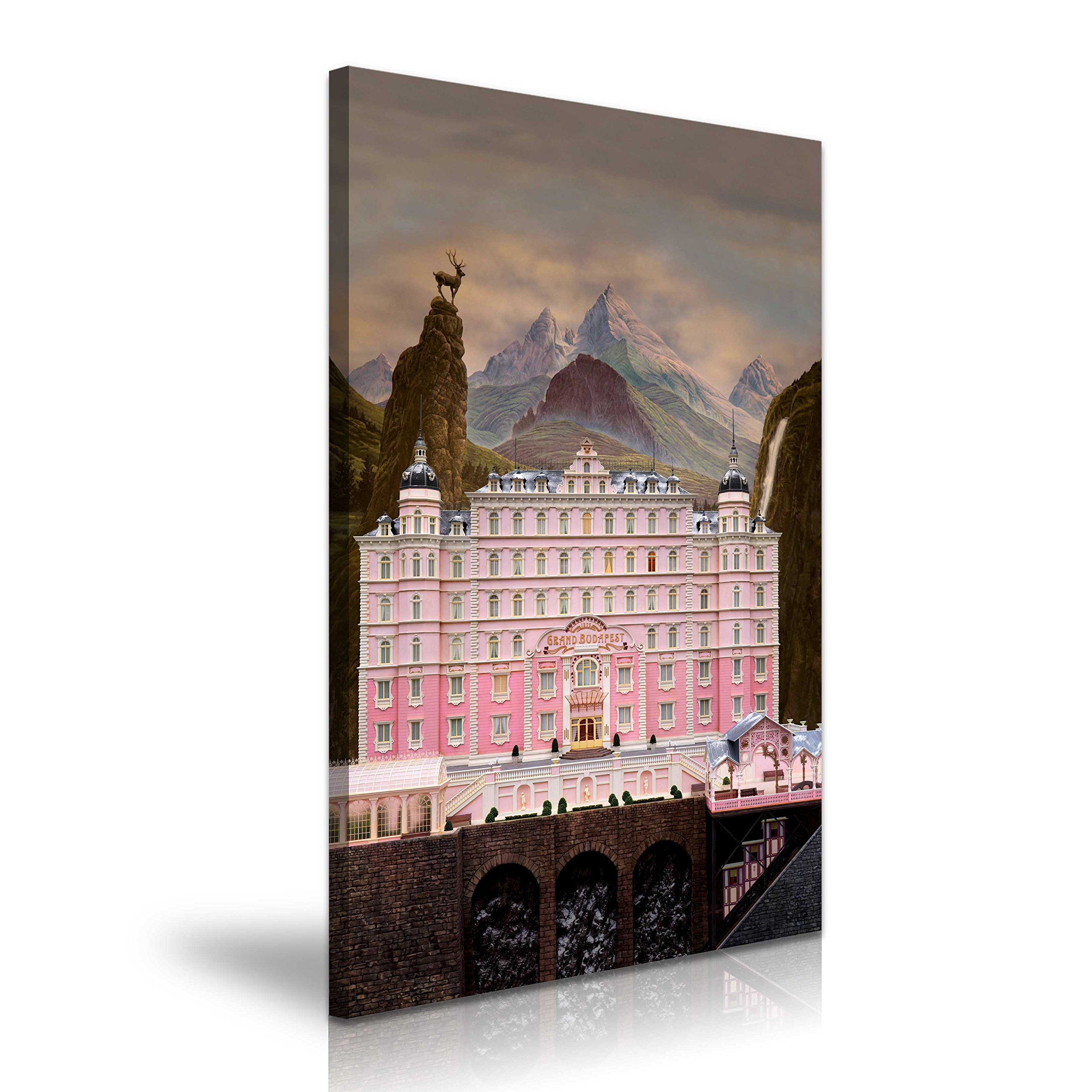 The Grand Budapest Hotel Movie Canvas Wall Art Picture Print 50x76cm