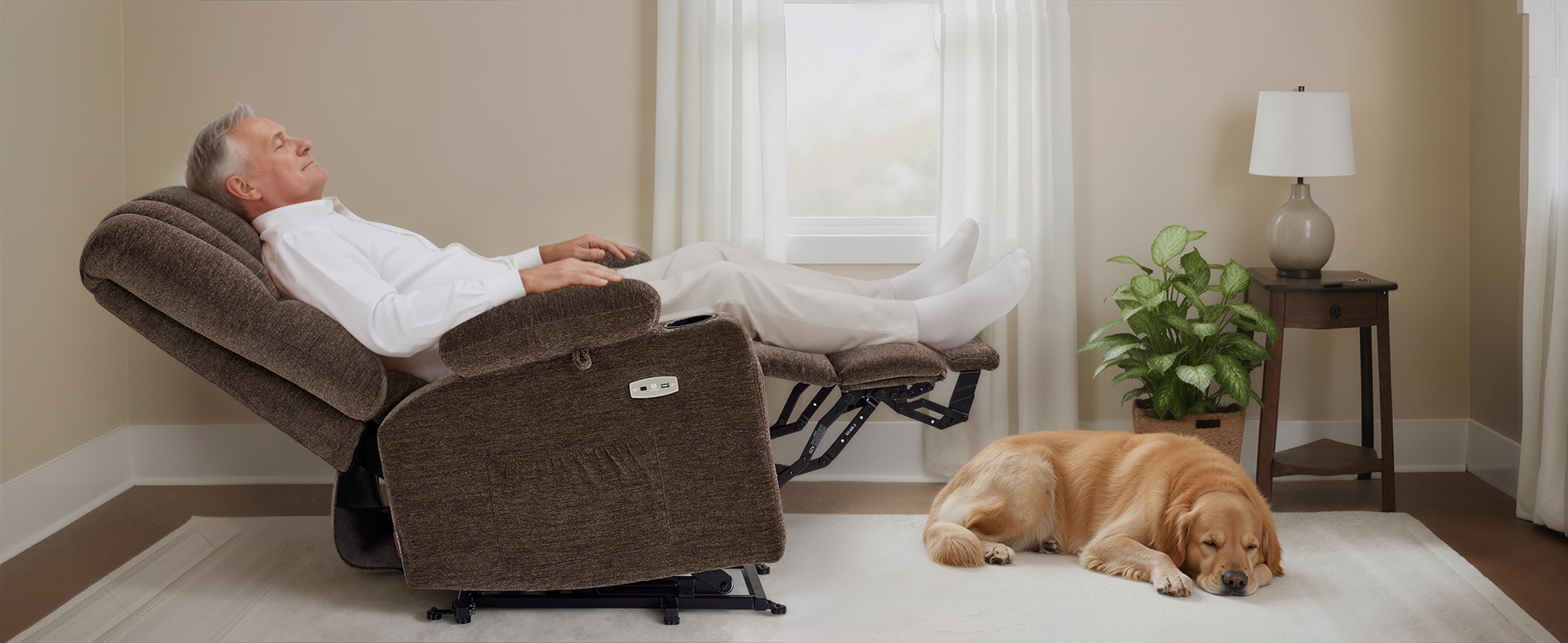 Amazon.com: MCombo Power Lift Recliner Chair for Elderly, Lift