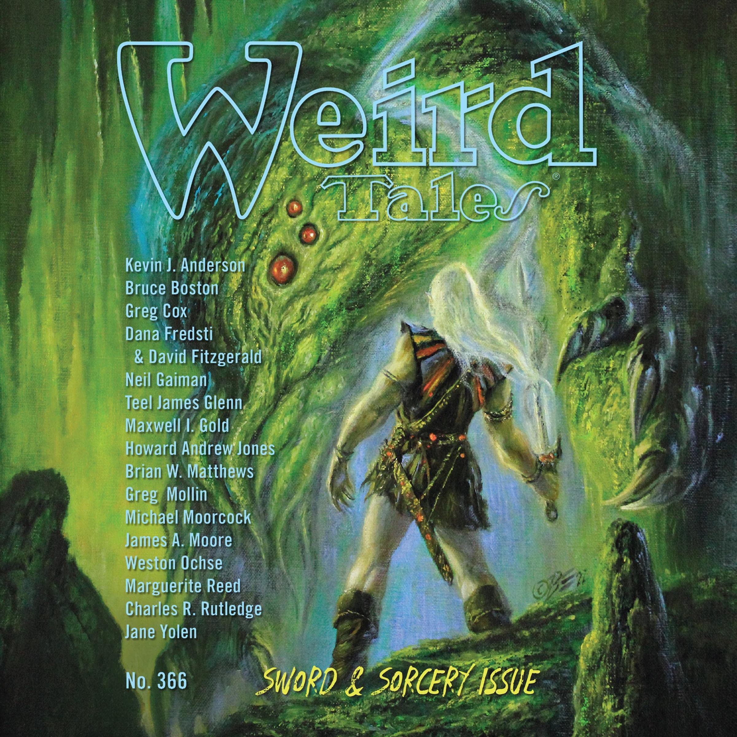 Cover art for Weird Tales Magazine No. 366: Sword & Sorcery Issue