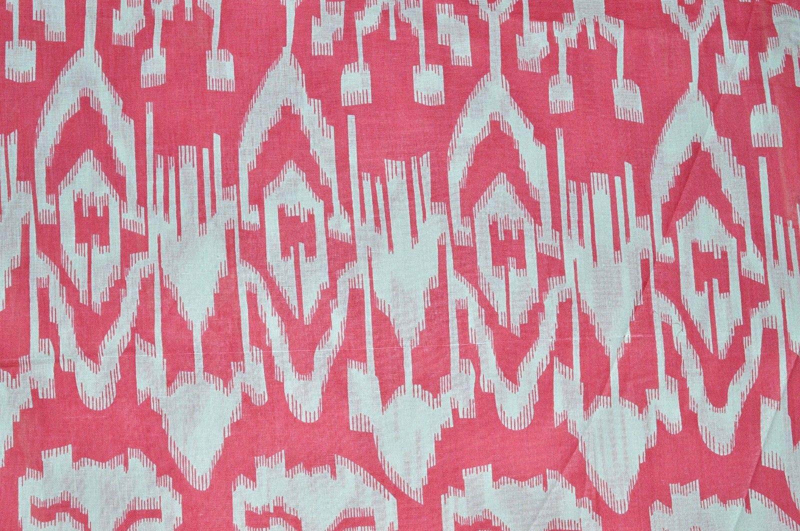 Traditional Jaipur, Szalik z nadrukiem kwiatowym, poszewki na poduszki, tkanina bawełniana od The Yard, indyjski nadruk, tkanina na letnią sukienkę, kurti, narzuta na sofę (20 metrów)