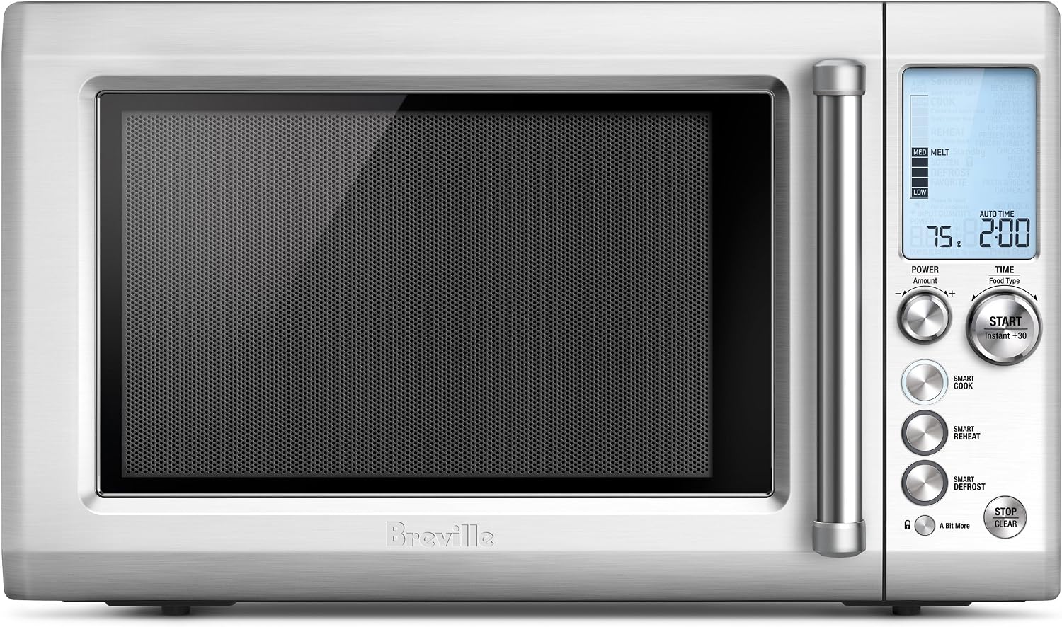 Breville RM-BMO734XL Microwave Oven, Silver (Renewed)