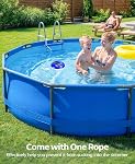Sinbyuer 2026 Thermomètre solaire numérique de la piscine avec corde LCD Affichage & Thermomètre flottant de la piscine à grands nombres haute précision & IP68 Pools étanches Gauge de température pour Hot Tub, Spa
