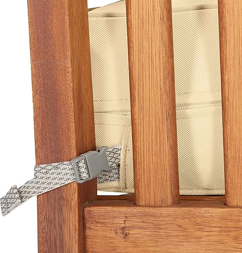 Miniatura 8 de Classic Accessories Montlake FadeSafe FadeSafe - Funda de cojín rectangular acolchada para patio, resistente al agua, 80 x 26 x 3 pulgadas,