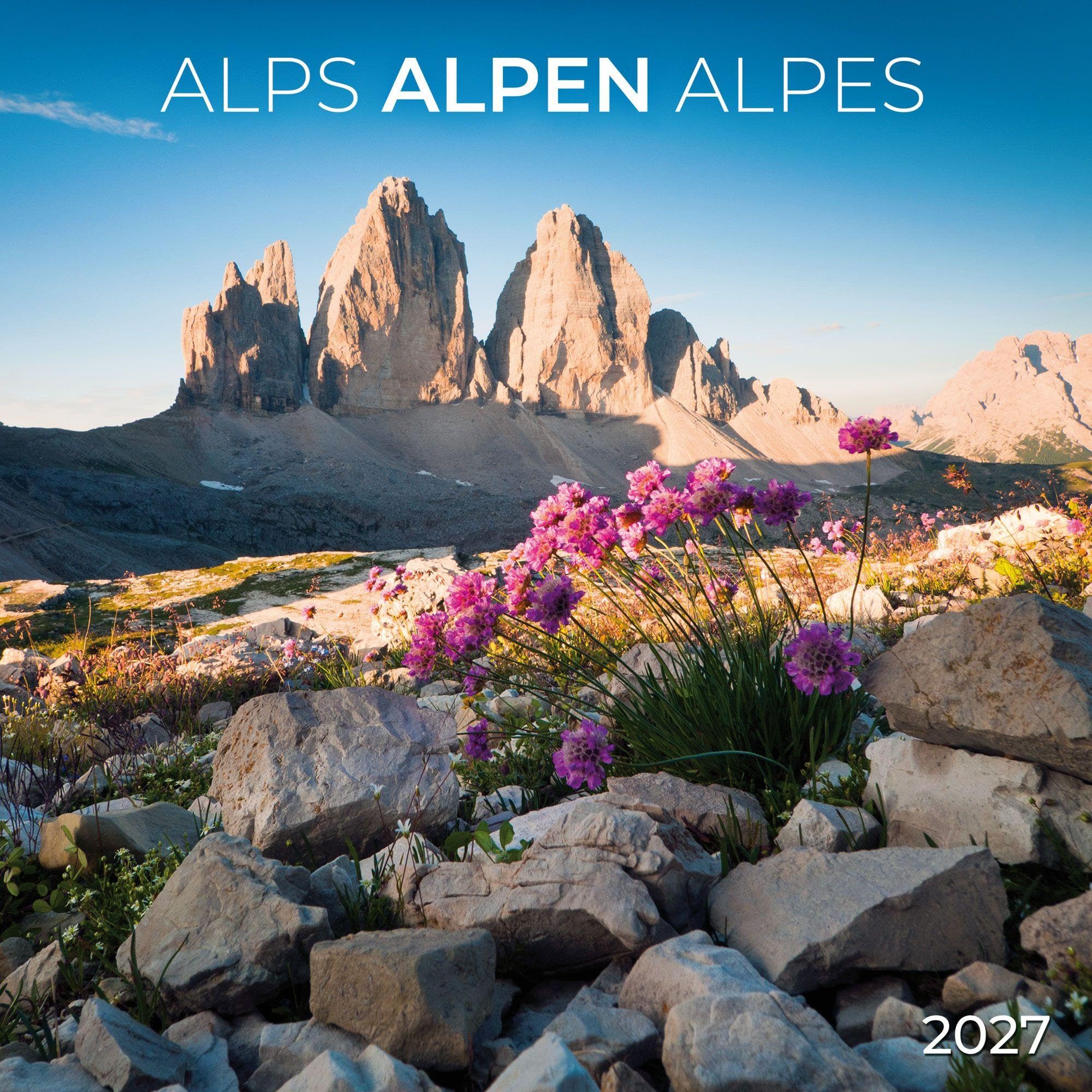 Alpen / Alps 2027: Kalender 2027