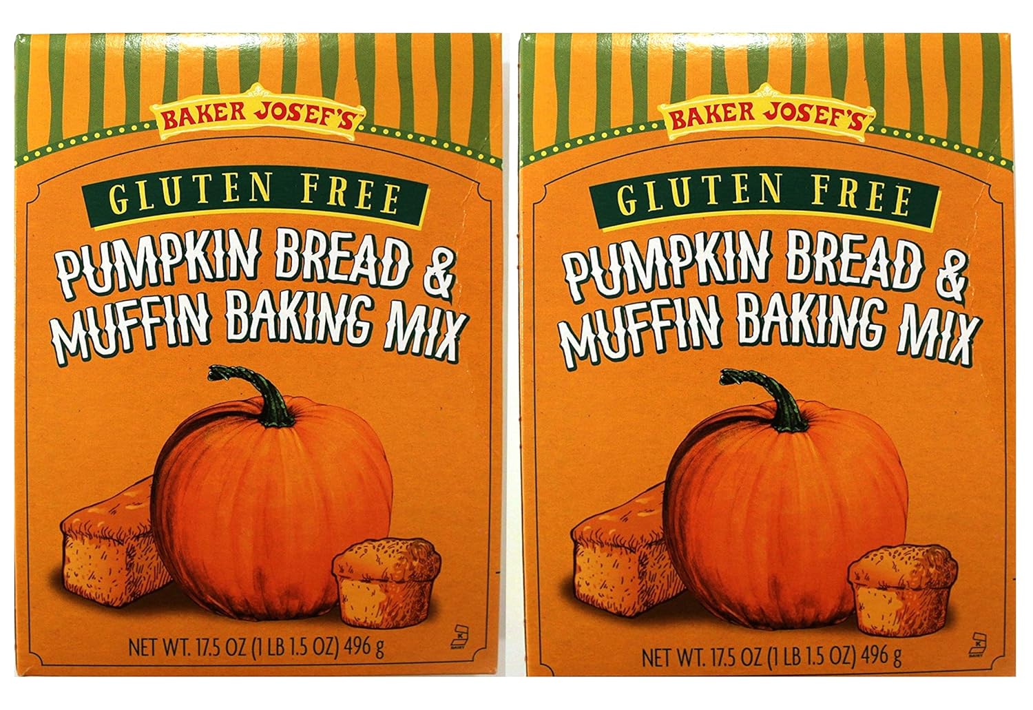 Trader Joe's GLUTEN FREE Pumpkin Bread & Muffin Baking Mix ( 2 PACK)