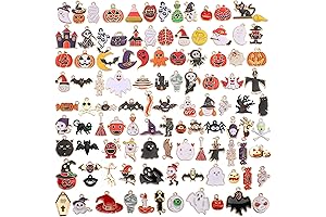 SANNIX Halloween Charms for Bracelet Making