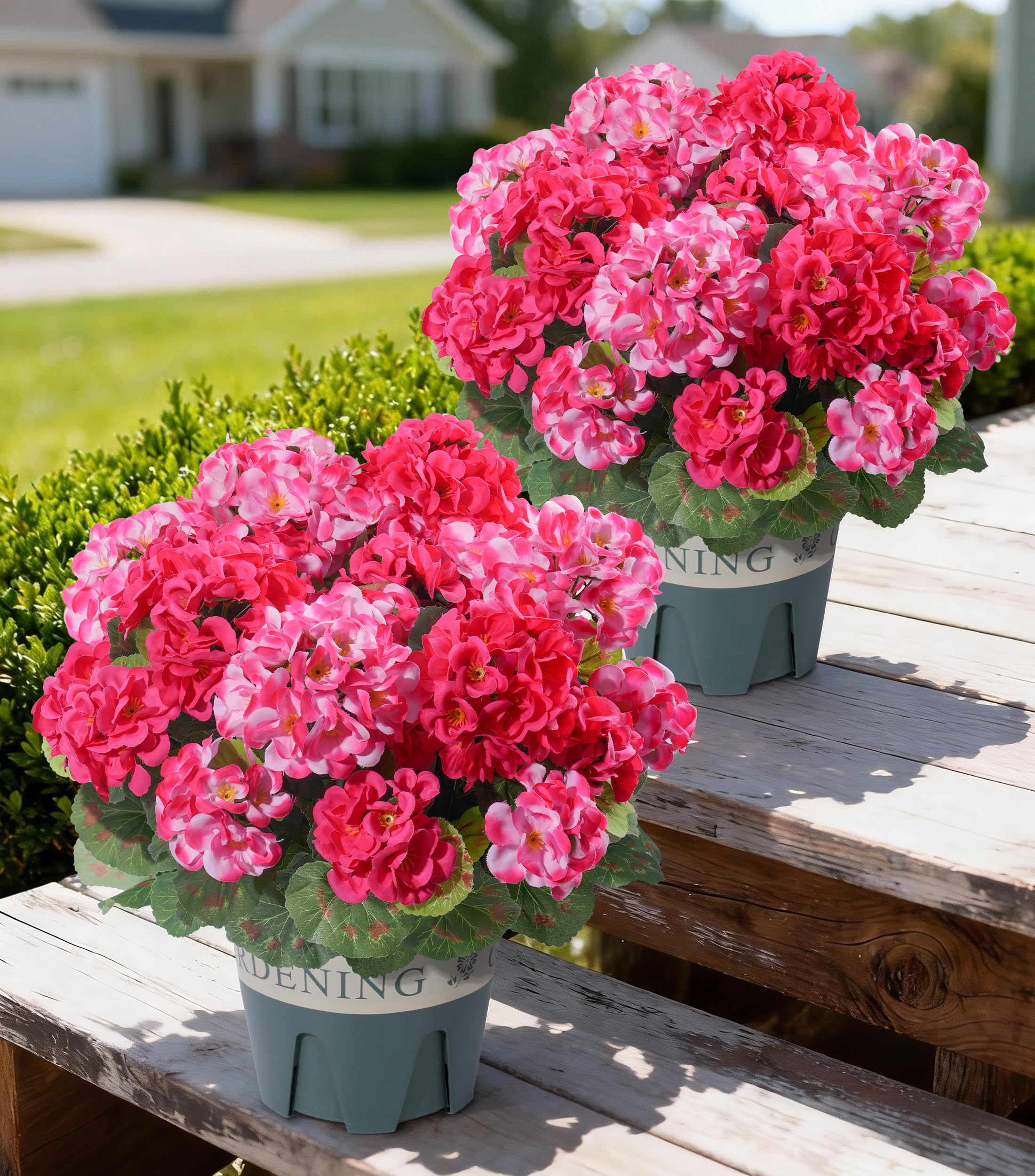 FancyPlus Artificial Geraniums