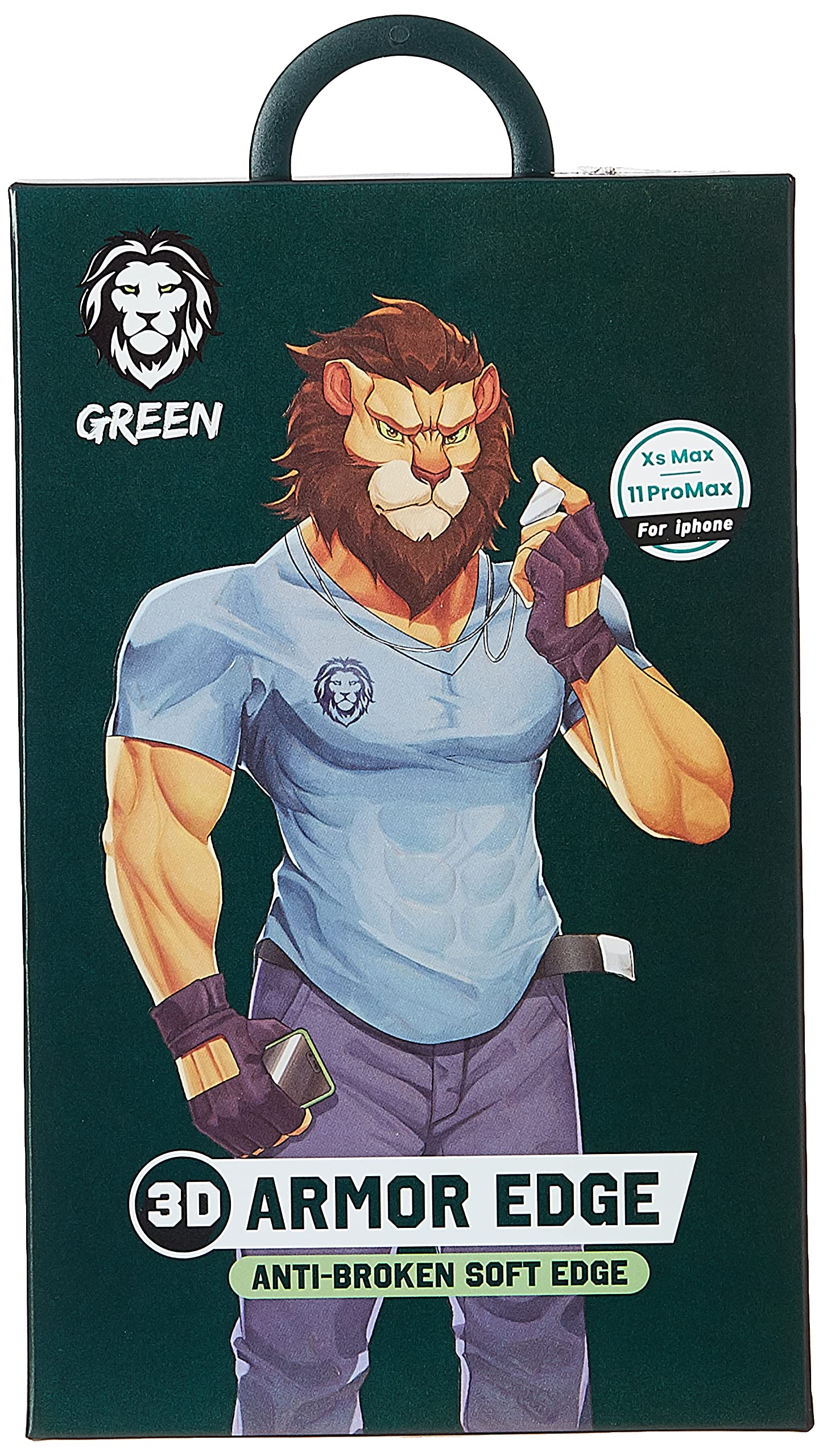 Green 3d Pet Hd Glass Screen Protector For Iphone 11 Pro Black Buy Online At Best Price In Egypt Souq Is Now Amazon Eg