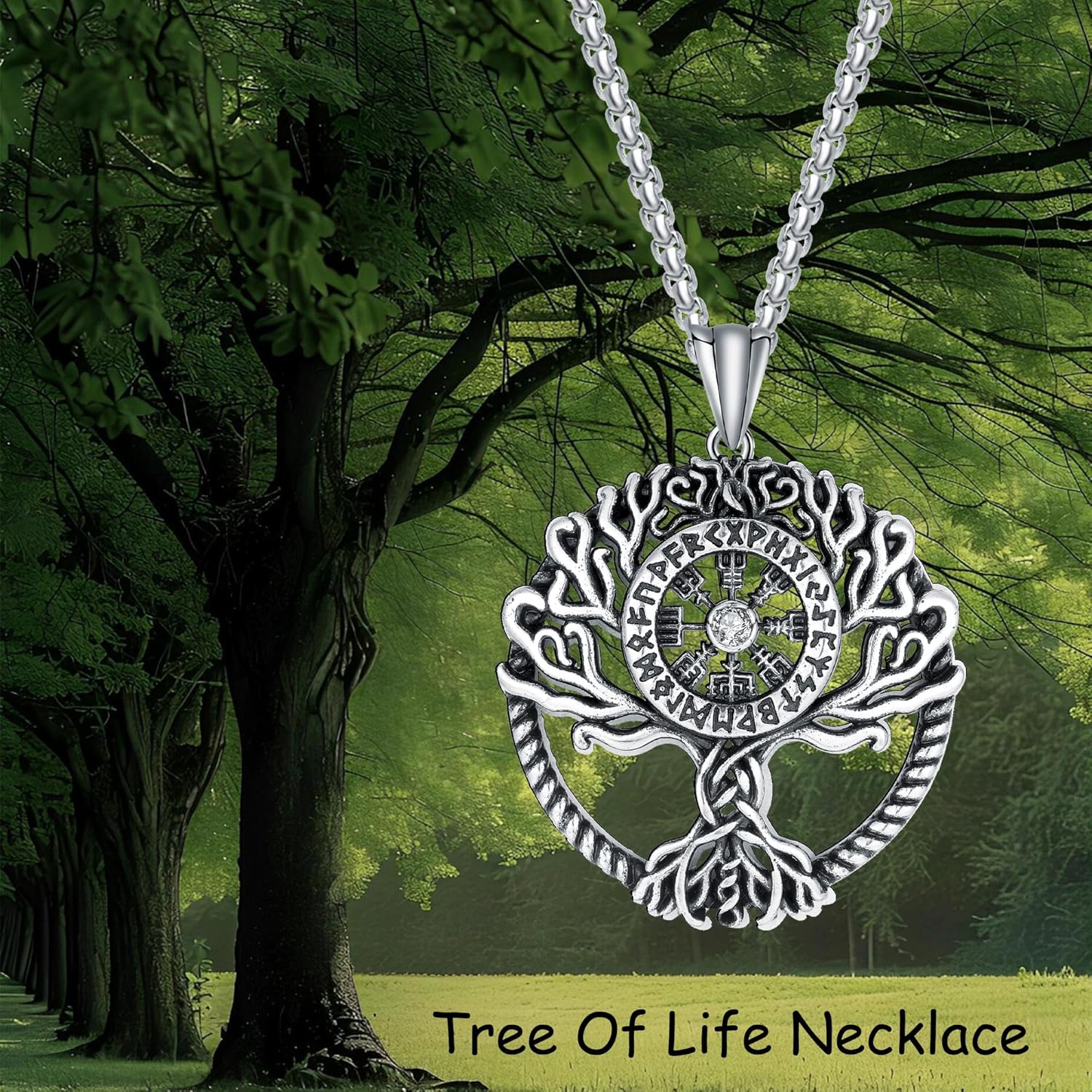 925 Sterling Silver Patron Saint Necklace Amulet Miraculous Medal Pendant Jewelry for Men Women with Friendship Talisman Travel Inspirational Gifts - Image 6