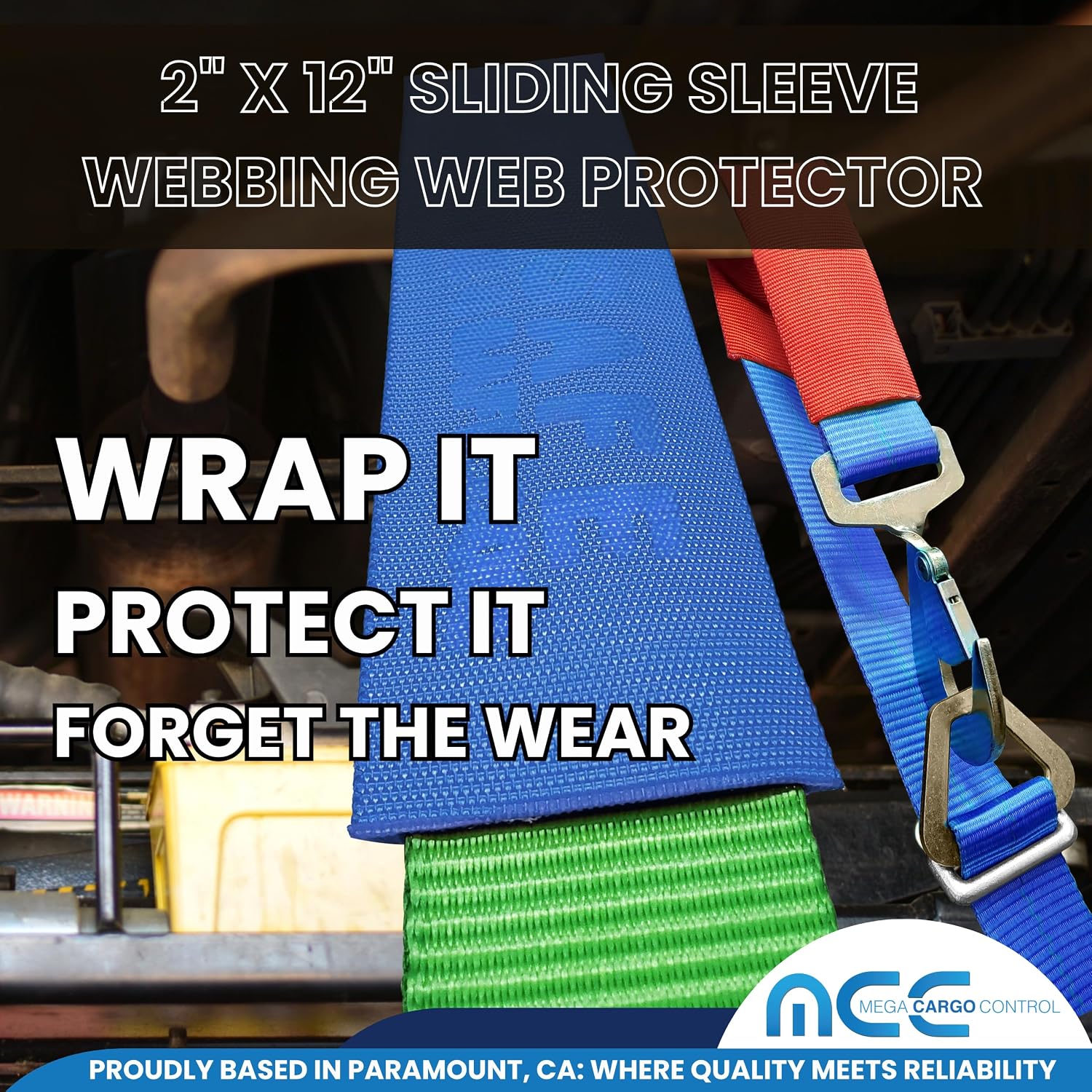 2" x 12" Sliding Sleeve Protectors, Blue, 10 Pack