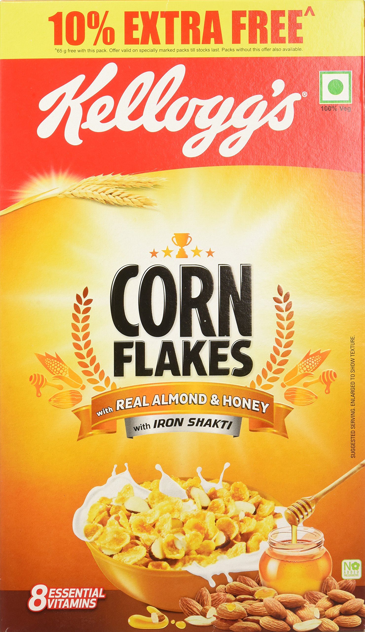 See full amazon price history chart for Kelloggs Corn Flakes, Real Almond and Honey, 650g (Extra 10%) Kelloggs Corn Flakes, Real Almond and Honey, 650g (Extra 10%) (B075MJQL7Q) Amazon Price History, Amazon Price Tracker