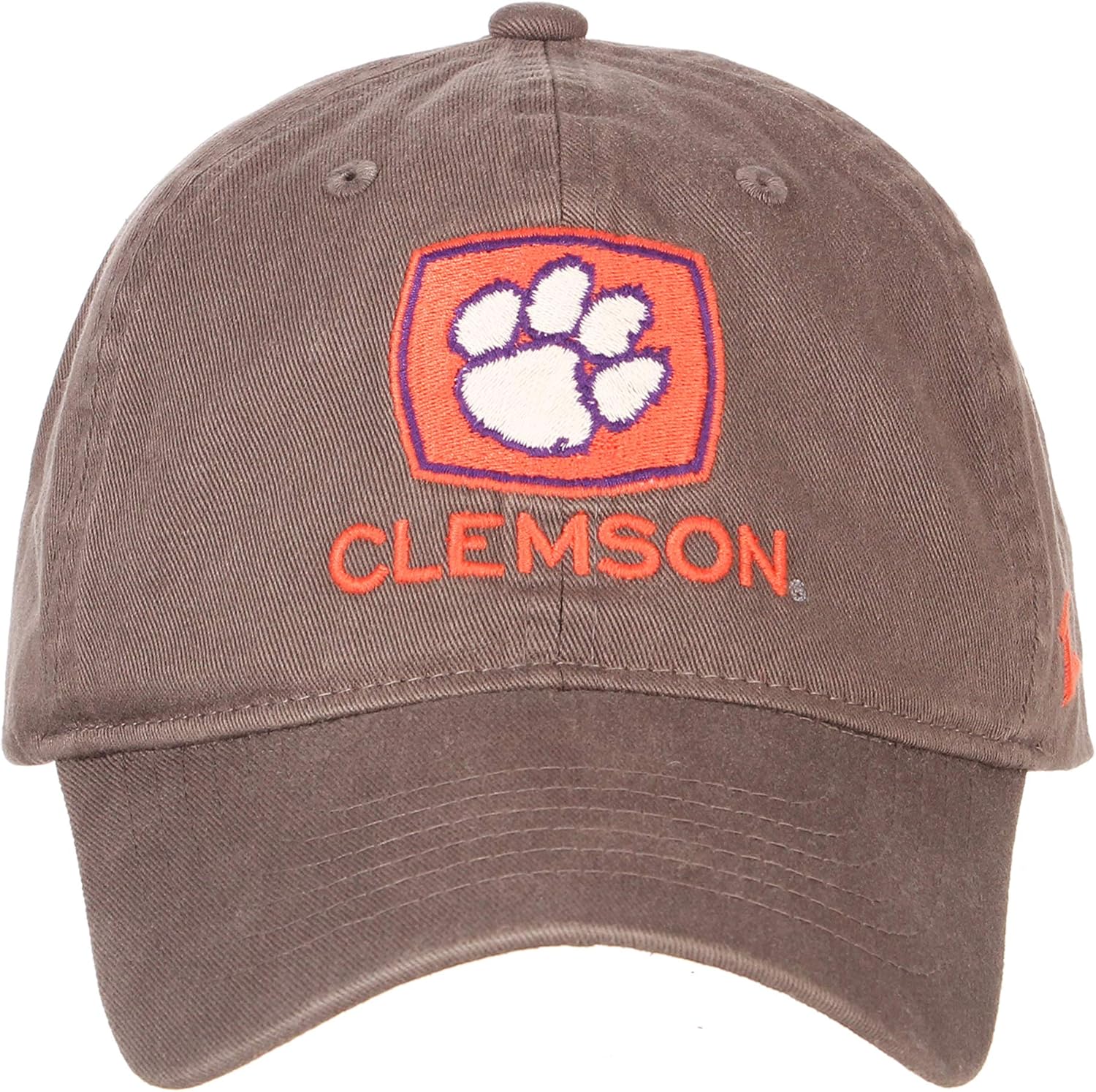 NCAA Clemson Tigers Mens Adjustable Scholarship Hat Charcoal, Clemson Tigers Charcoal, Adjustable, One size - Image 3