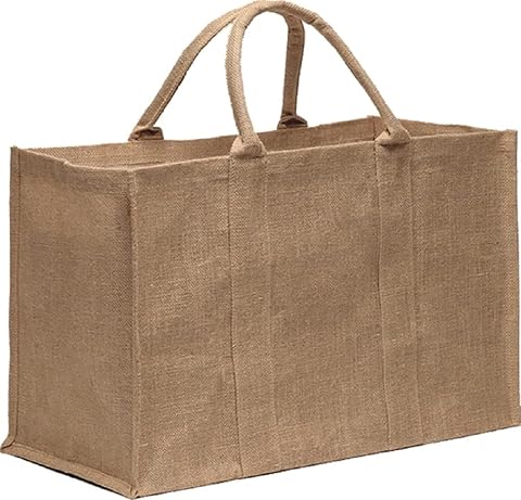 Bolsa para leña de yute