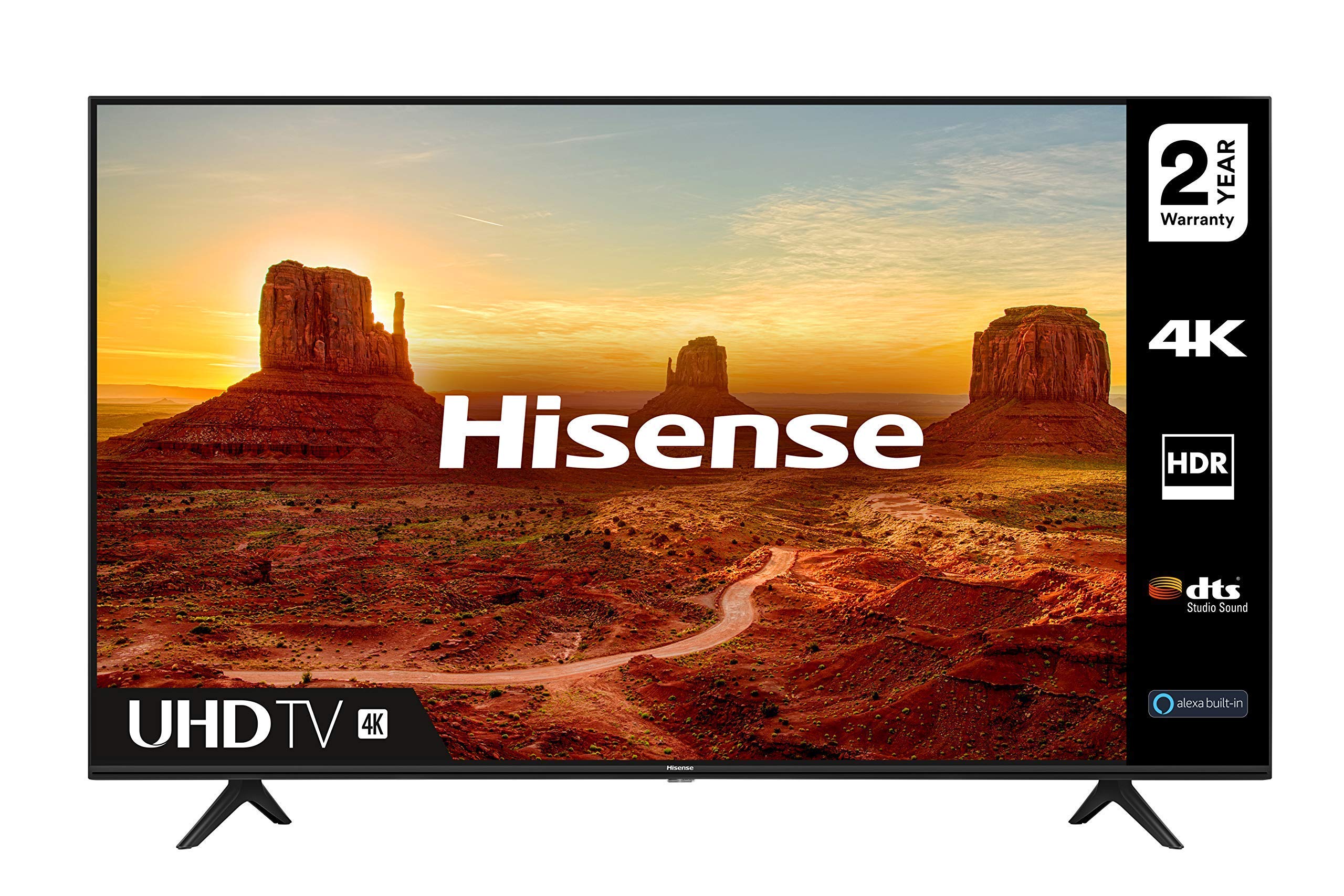 Hisense 43A7100FTUK 43-inch SMART 4K Ultra HD HDR LED TV Freeview