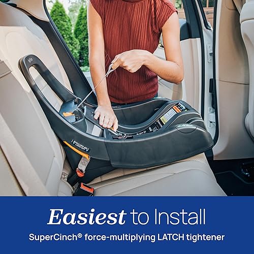 Miniatura 9 de Chicco KeyFit Max ClearTex - Asiento y base de automóvil infantil, asiento orientado hacia atrás para bebés de 4 a 30 libras, soporte para cabeza y
