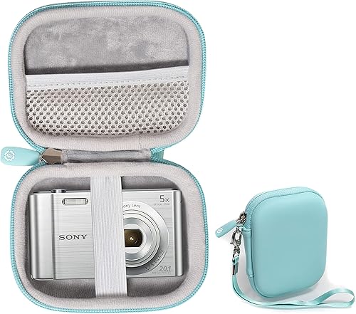 WGear - Funda para cámara digital CAMKORY, Fulealfly, Lecran, Sony W800S, DSCW830 Canon PowerShot ELPH360 HS 360350 HS350310190180 Kodak PIXPRO