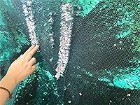 Vista 7 de Tela sensorial de lentejuelas para pared para niños, lentejuelas grandes de 0.2 pulgadas, materiales sensoriales para juegos inquietos para niños