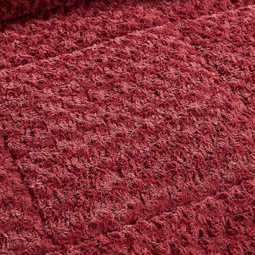 Miniatura 10 de Juego de edredón tamaño King de 3 piezas de piel sintética de animales, colección de ropa de cama ultra suave con fundas, Queen, negro