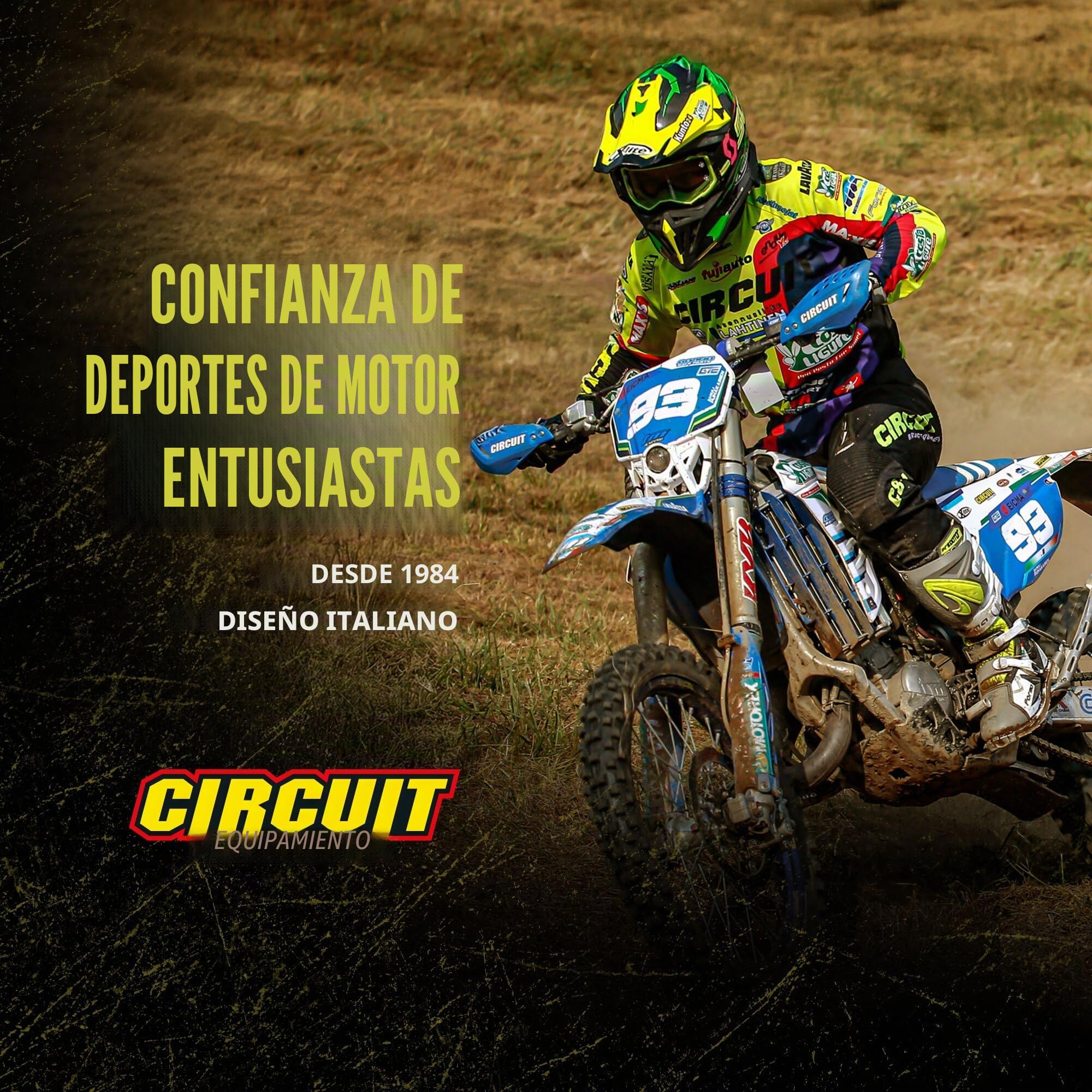 CIRCUIT PM061-2DA Paramanos Vector Carbon, color Carbono/Rojo