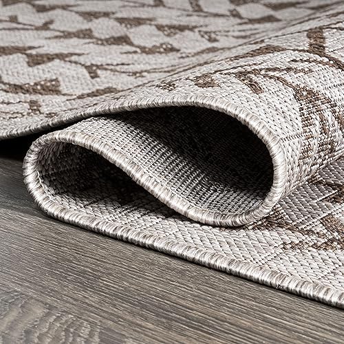 Miniatura 7 de JONATHAN Y SMB132A-28 Tokay - Alfombra bohemia geométrica para interiores y exteriores, estilo bohemio, contemporáneo, fácil limpieza, para