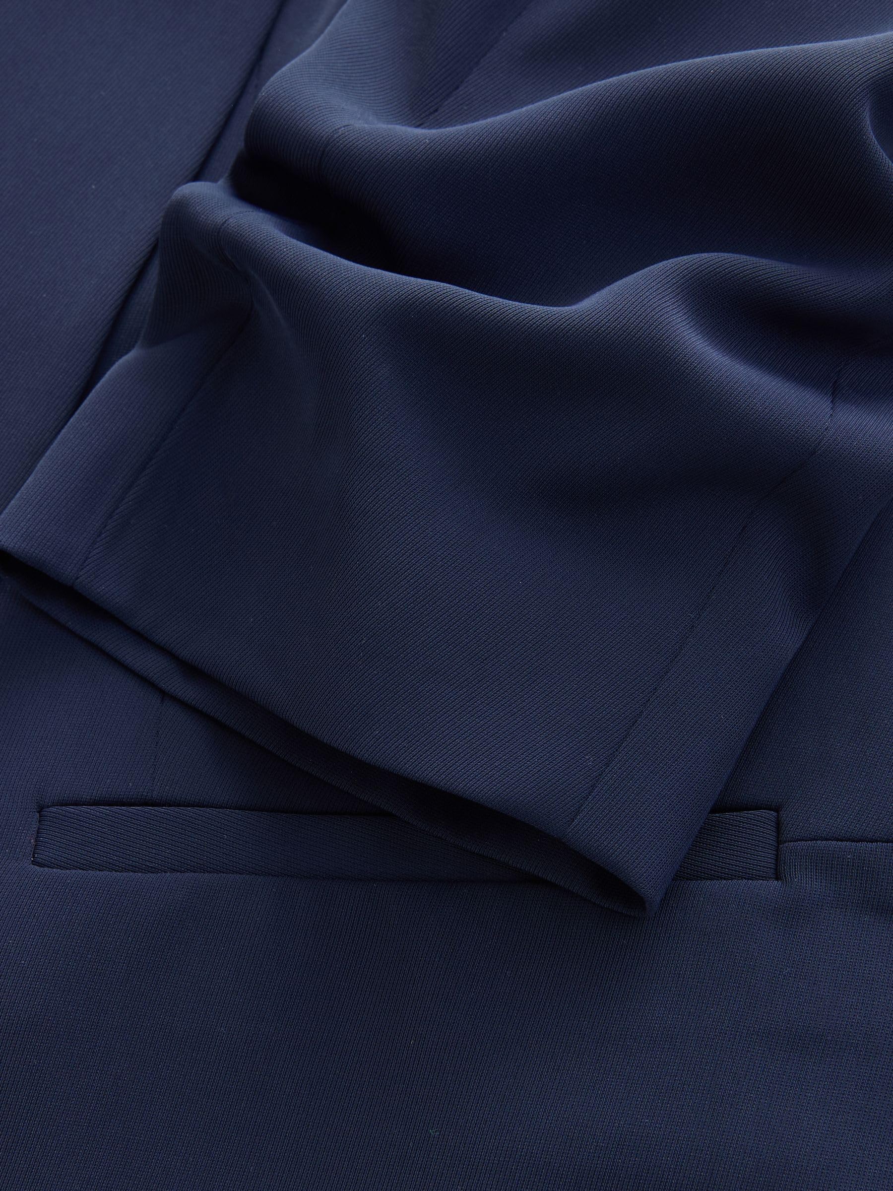 NEXT Damen Standard Blazer mit gerafften Ärmeln im Relaxed Fit