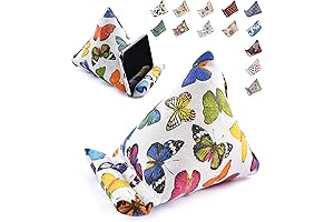 Wedge Mobile Device Stand: Handmade Phone Pillow Holder