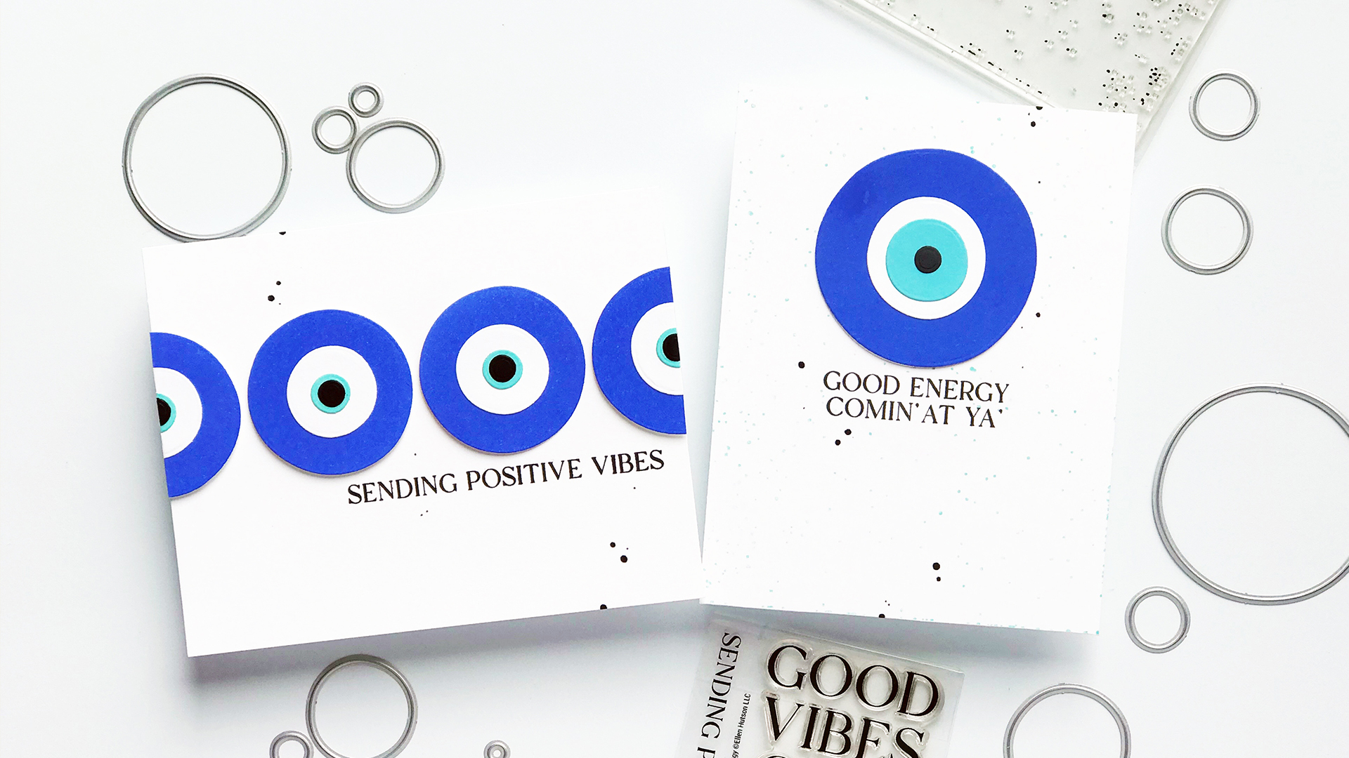 Essentials By Ellen Olive Branch Die Set - 21 Piece Die Cutting Set For Cardmaking