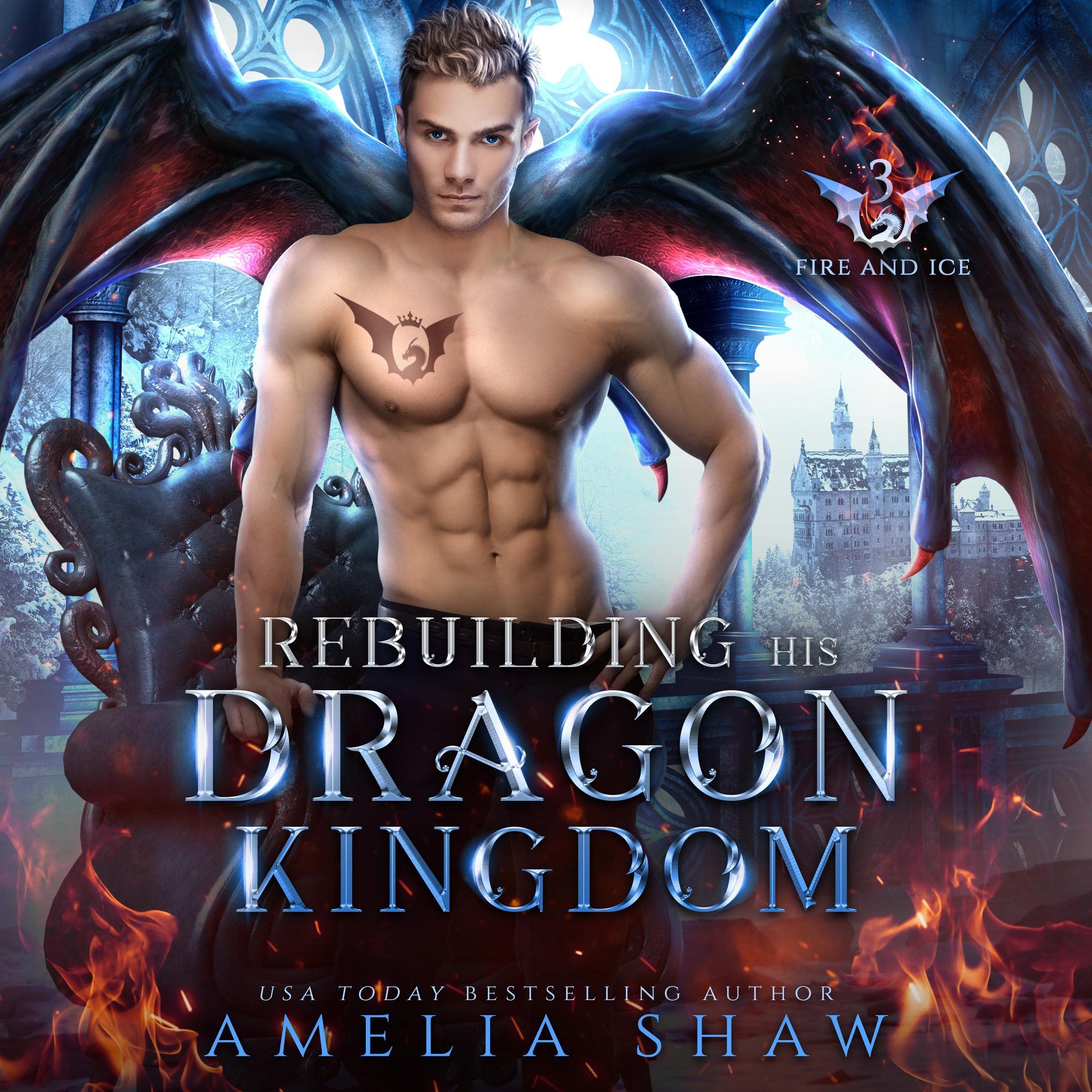 Cover art for Rebuilding His Dragon Kingdom
