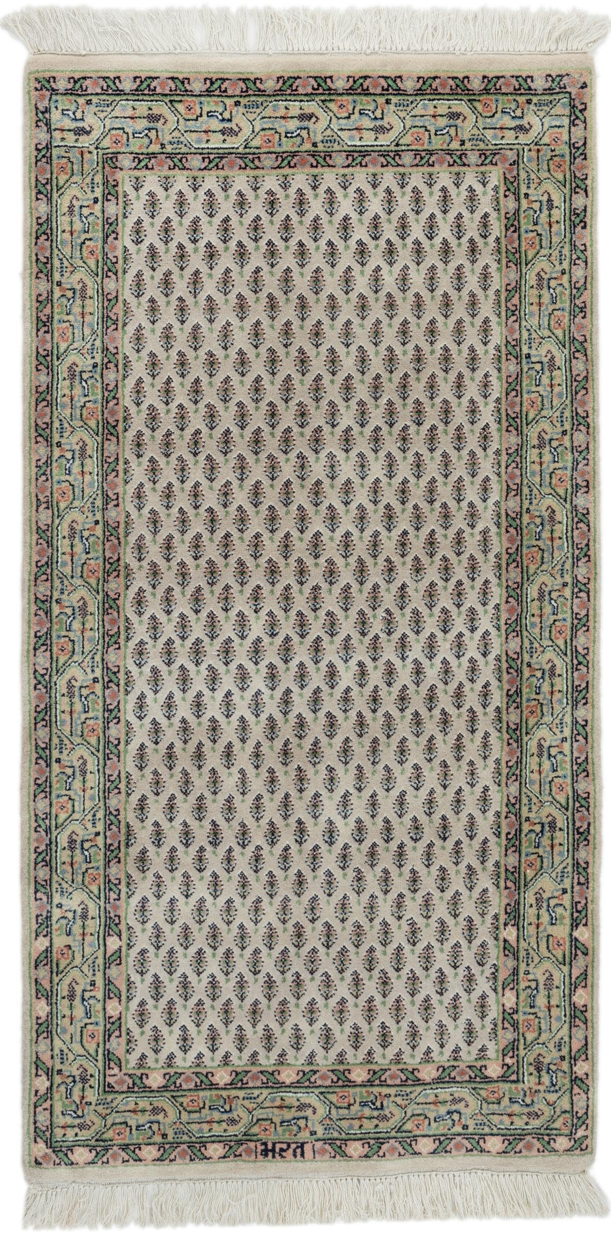 Tapis d'orient Indo Mir en laine tapis de passage idéal pour sublimer votre couloir 69x141