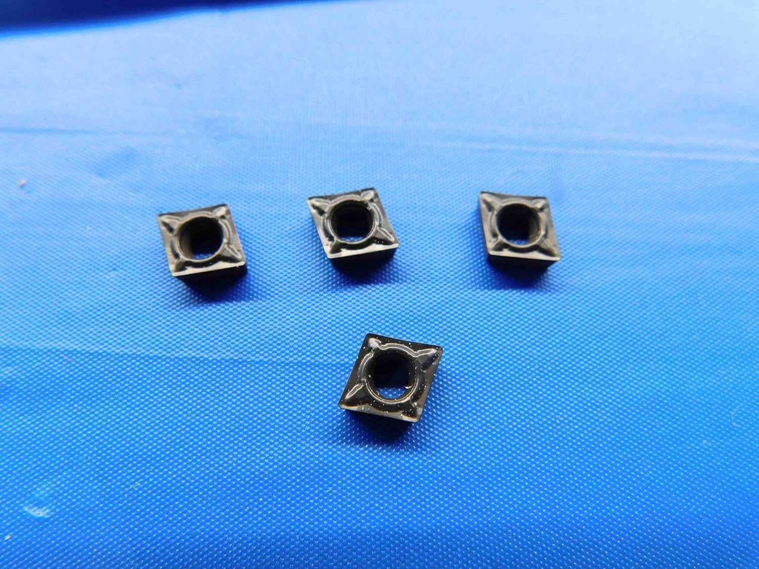 M & J Tooling LLC 4pcs New SECO CCMT060204-F1 CCMT21.51-F1 TM2000 Carbide Turning Inserts - BT4278AN4